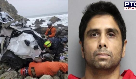 Indian-origin doctor plunges car with family off US cliff