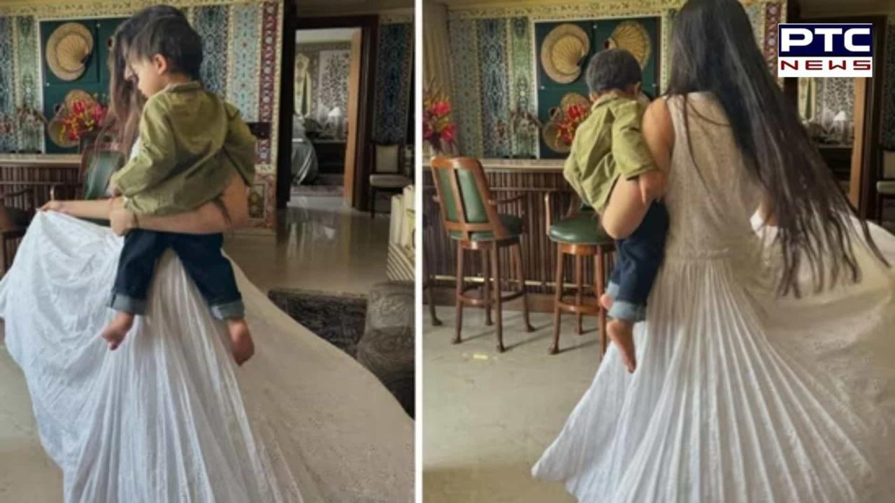 Sonam Kapoor shares adorable moments with Son Vayu, captured by Anand Ahuja: ‘Sunday Funday’