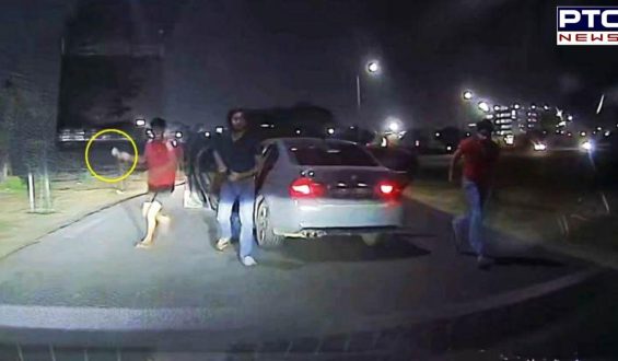 BMW chases family in Greater Noida at 1 am, road rage captured on camera