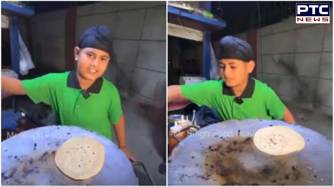 Boy’s journey selling rolls after losing father, mother’s relocation to Punjab | Watch Video