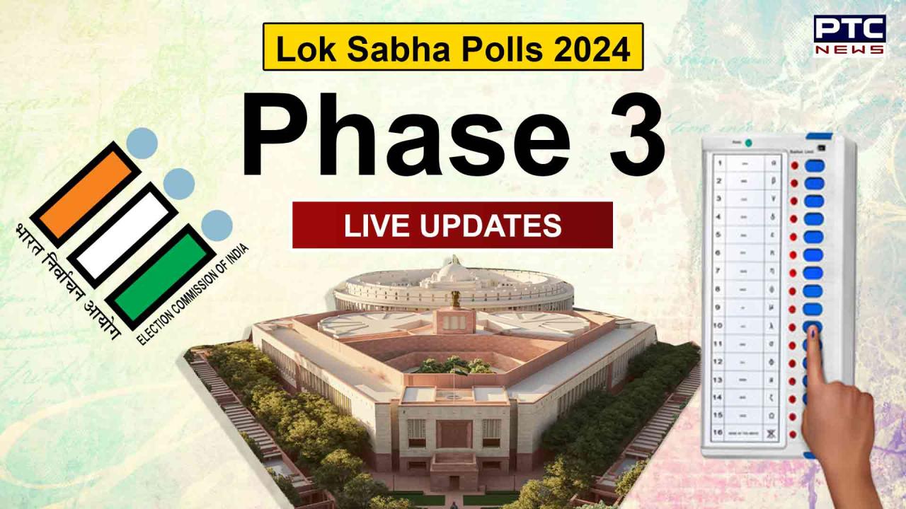 Lok Sabha Polls 2024 Phase 3 LIVE UPDATES | Voting begins for 94 constituencies across 12 states and UTs amid tight security