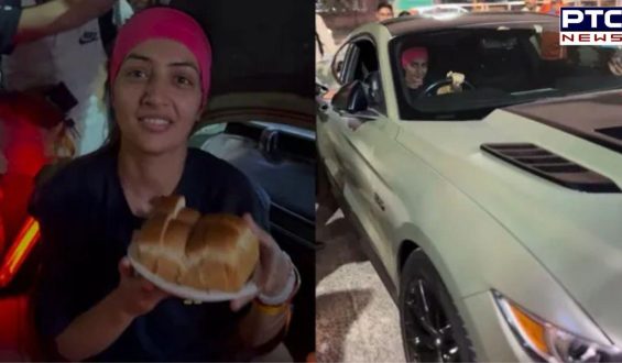 Delhi’s iconic ‘vada pav girl’ Chandrika Dixit shows off her latest addition: A Ford Mustang