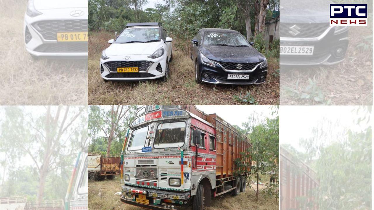 Luxury cars and Rs 84 lakh are recovered by Jalandhar Police from individuals detained in a narcotics case