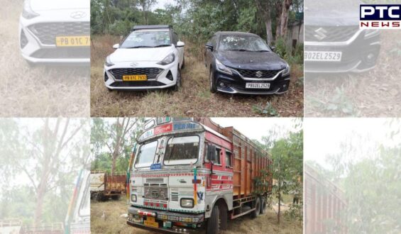 Luxury cars and Rs 84 lakh are recovered by Jalandhar Police from individuals detained in a narcotics case