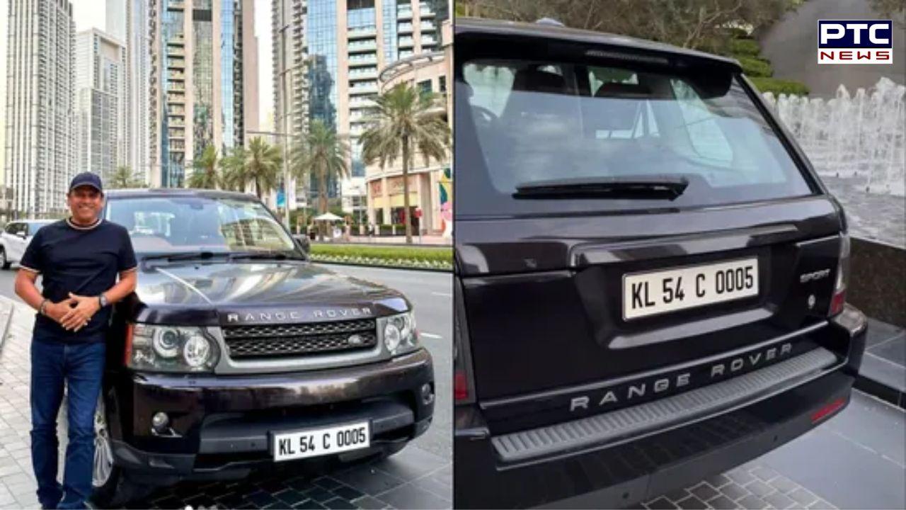 Indian entrepreneur ships Range Rover from Kerala to Dubai, parks it near Burj Khalifa