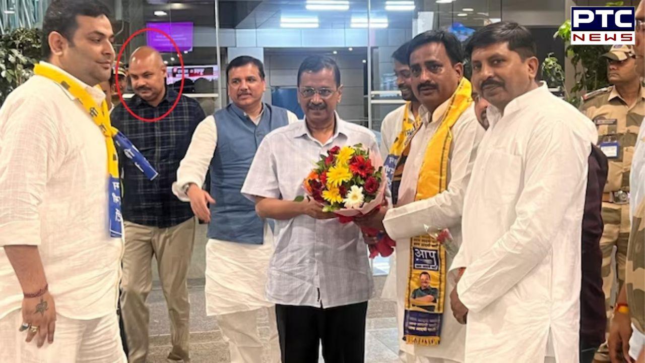 Bibhav Kumar, accused of assaulting Swati Maliwal, spotted alongside Arvind Kejriwal