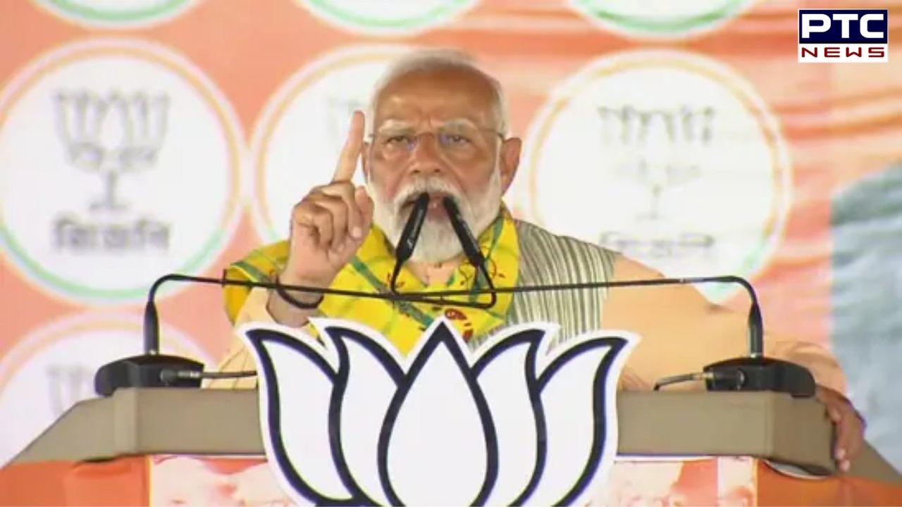 PM Modi accuses TMC of questioning the character of Sandeshkhali women: ‘To protect their Shahjahan…’