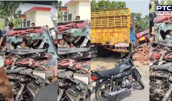 Yamuna Expressway accident: Mother-daughter duo remains trapped in badly damaged car for several hours | Watch Video