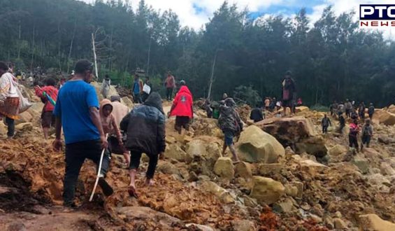 Massive landslide in Papua New Guinea buries over 2,000 people alive