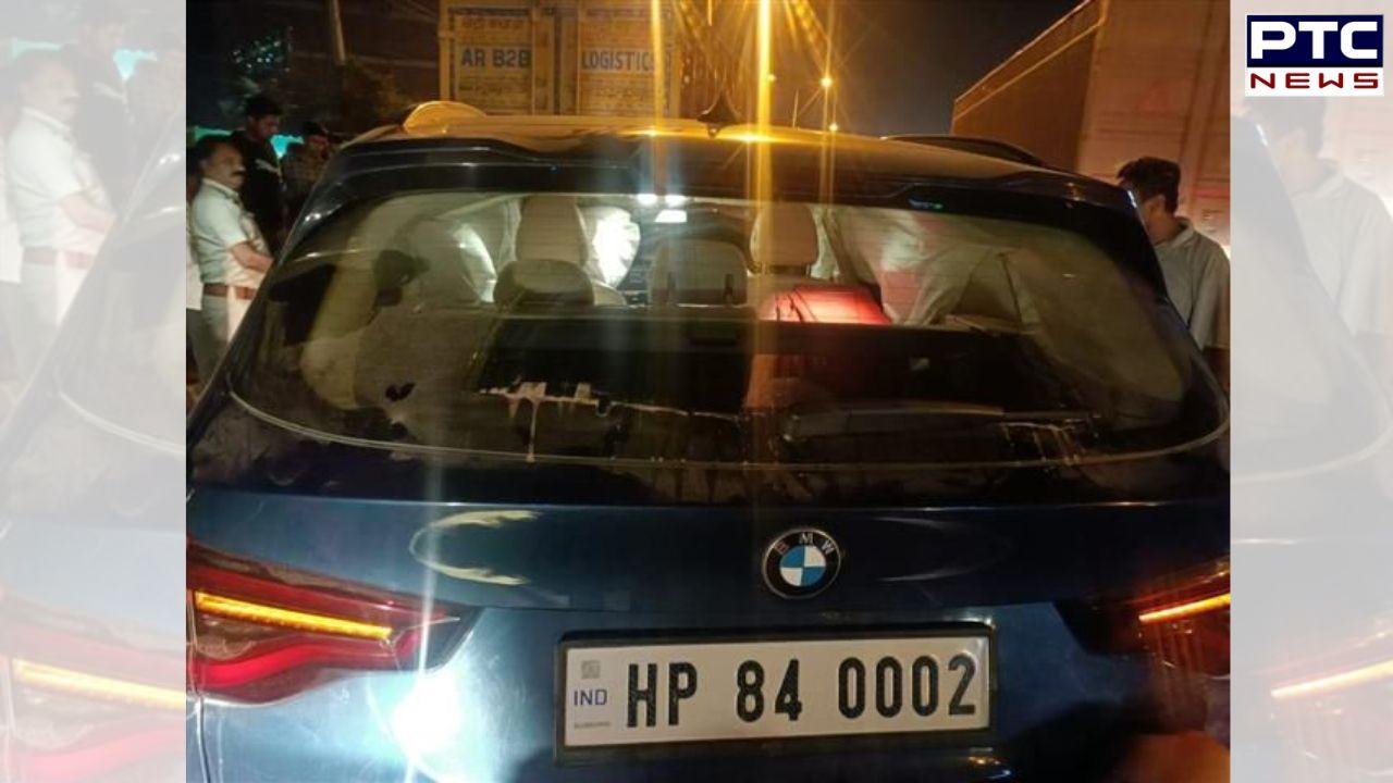 Zirakpur accident: BMW with Himachal Pradesh registration hits bike trio, resulting in one death