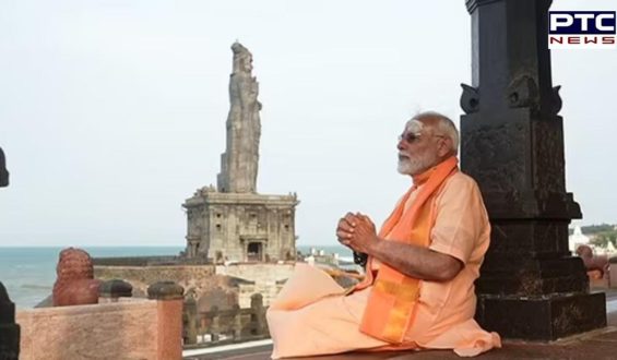 PM Narendra Modi concludes his 45-hour meditation in Kanniyakumari