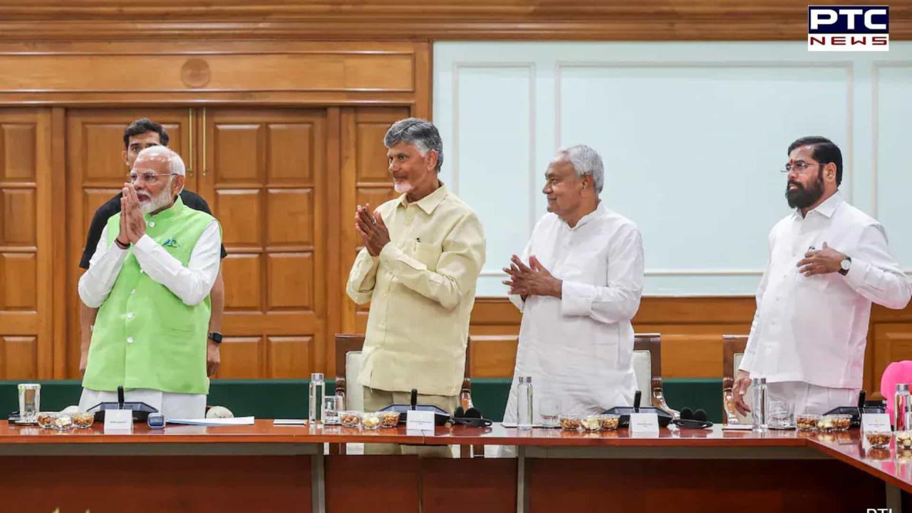 Nitish Kumar and Chandrababu Naidu’s parties confer ahead of NDA meeting today