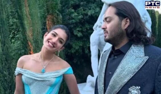 Radhika Merchant radiates elegance in blue Versace gown at lavish Italian cruise party with Anant Ambani