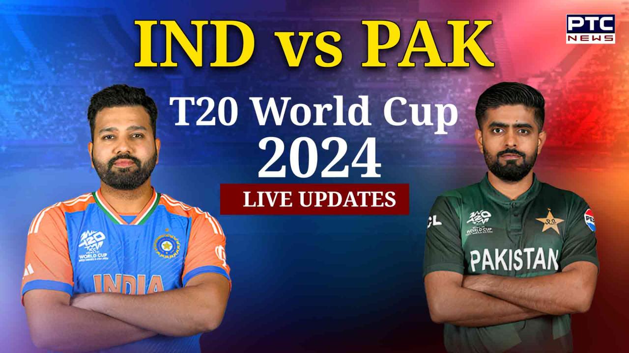 IND vs PAK T20 World Cup 2024 LIVE UPDATES | Pakistan wins the toss and opt to field