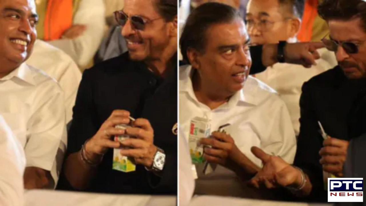 Mukesh Ambani and Shah Rukh Khan connect over Rs 31 ORS packets at PM Modi’s oath ceremony; internet responds: ‘I’ve had the same!’
