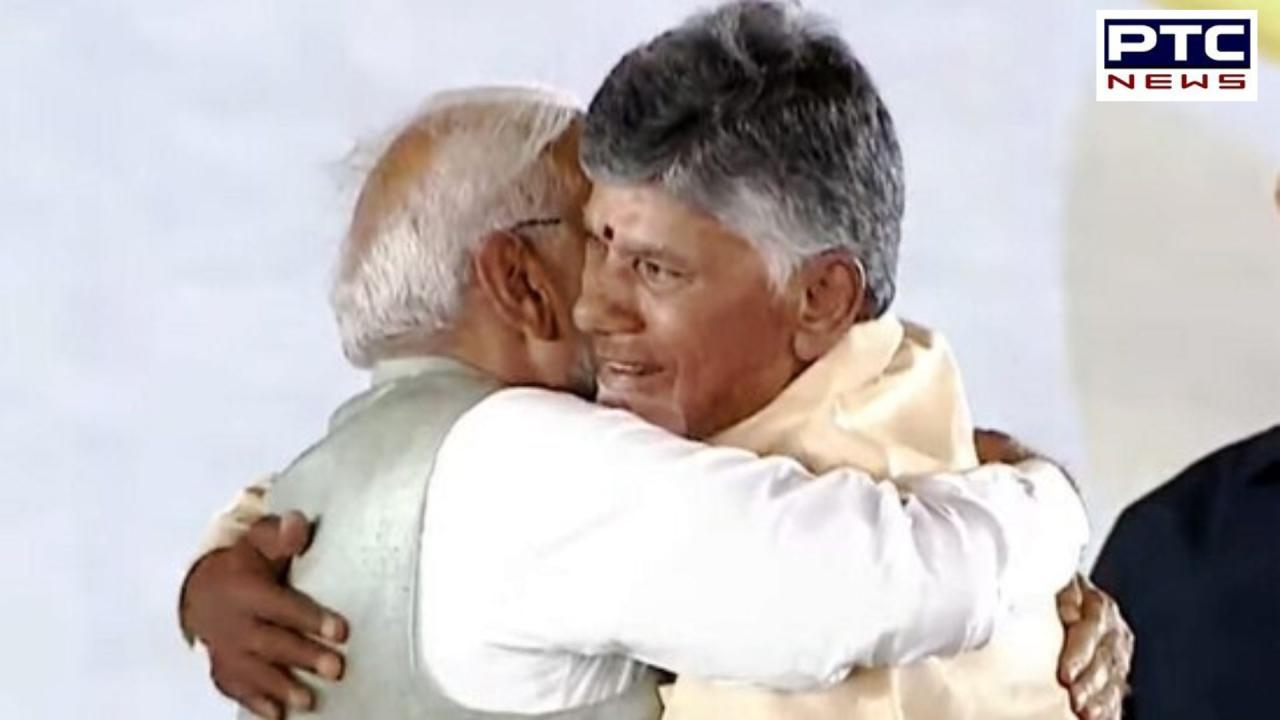 N Chandrababu Naidu sworn in as Andhra Pradesh Chief Minister for fourth term