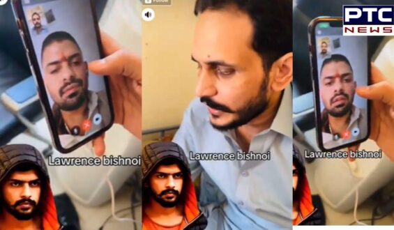 New viral video shows Gangster Lawrence Bishnoi makes video call to Pakistani don Bhatti, wishes ‘Eid Mubarak’