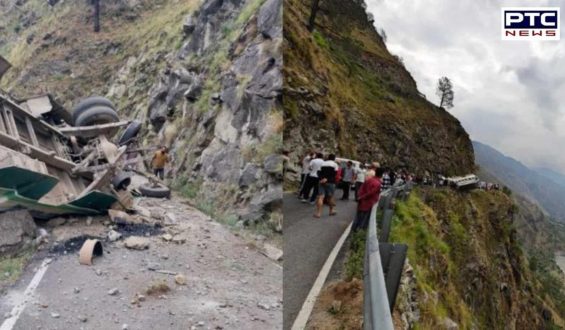 Tragic accident in Shimla’s Jubbal; Himachal roadways bus falls into gorge, 4 dead