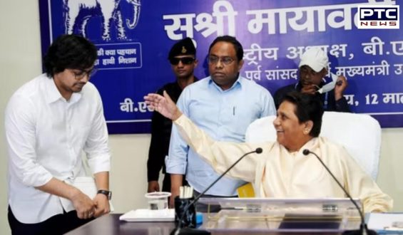 Mayawati reinstates nephew Akash Anand as her heir