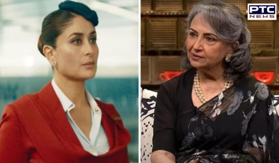 Sharmila Tagore criticises Kareena Kapoor’s Crew as ‘absurd beyond belief’