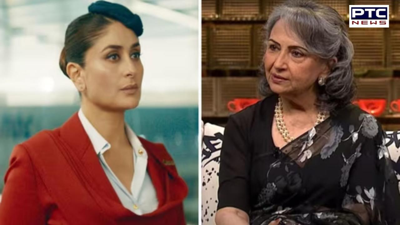 Sharmila Tagore criticises Kareena Kapoor’s Crew as ‘absurd beyond belief’