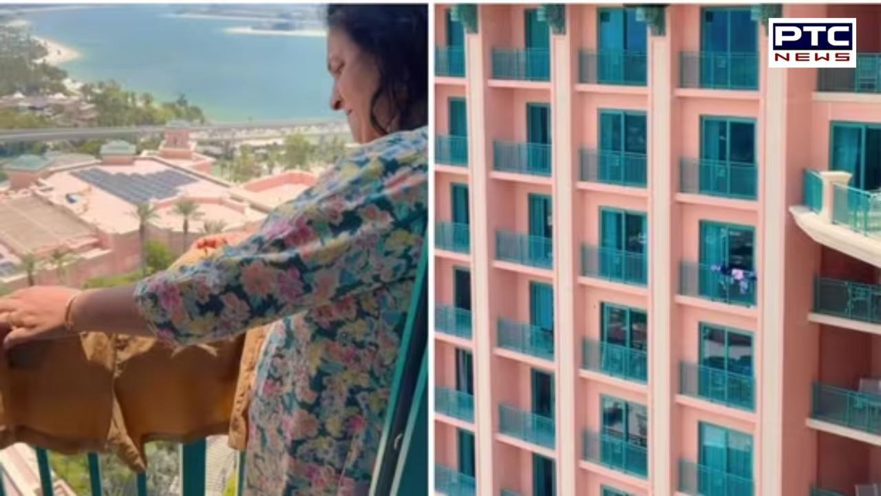 Viral video: Indian mother hangs laundry on balcony at Atlantis, The Palm; Dubai hotel responds