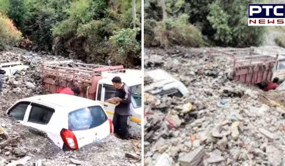 Shimla Landslide: ਮਾਨਸੂਨ ਦੇ ਪਹਿਲੇ ਮੀਂਹ ਨੇ ਹੀ ਸ਼ਿਮਲਾ ’ਚ ਮਚਾਈ ਤਬਾਹੀ, ਮਲਬੇ ਹੇਠ ਦੱਬੇ ਕਈ ਵਾਹਨ