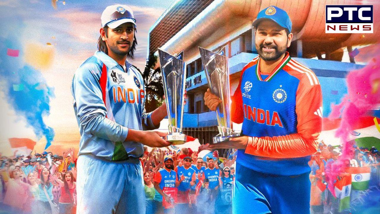 T20 World Cup : ਰੋਹਿਤ ਬਣੇ ਟੀ-20 ਵਿਸ਼ਵ ਕੱਪ ਜਿਤਾਉਣ ਵਾਲੇ ਸਭ ਤੋਂ ਵੱਡੀ ਉਮਰ ਦੇ ਕਪਤਾਨ, ਧੋਨੀ ਨੇ ਸਭ ਤੋਂ ਛੋਟੀ ਉਮਰ ਵਿੱਚ ਕੀਤਾ ਸੀ ਇਹ ਕਾਰਨਾਮਾ