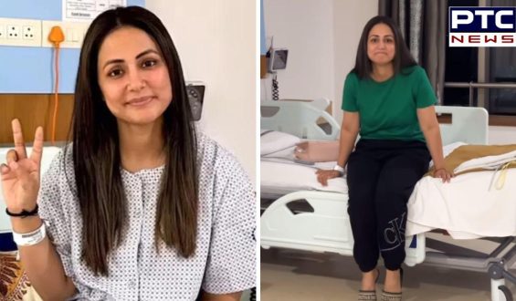 Hina Khan: ਕੀਮੋਥੈਰੇਪੀ ਤੋਂ ਪਹਿਲਾਂ ਅਵਾਰਡ ਸ਼ੋਅ ‘ਚ ਸ਼ਾਮਲ ਹੋਈ ਹਿਨਾ ਖਾਨ, ਕਿਹਾ- ਝੁਕਾਂਗੀ ਨਹੀਂ, ਕੈਂਸਰ ਦੀ ਕਰਾਂਗੀ ਛੁੱਟੀ