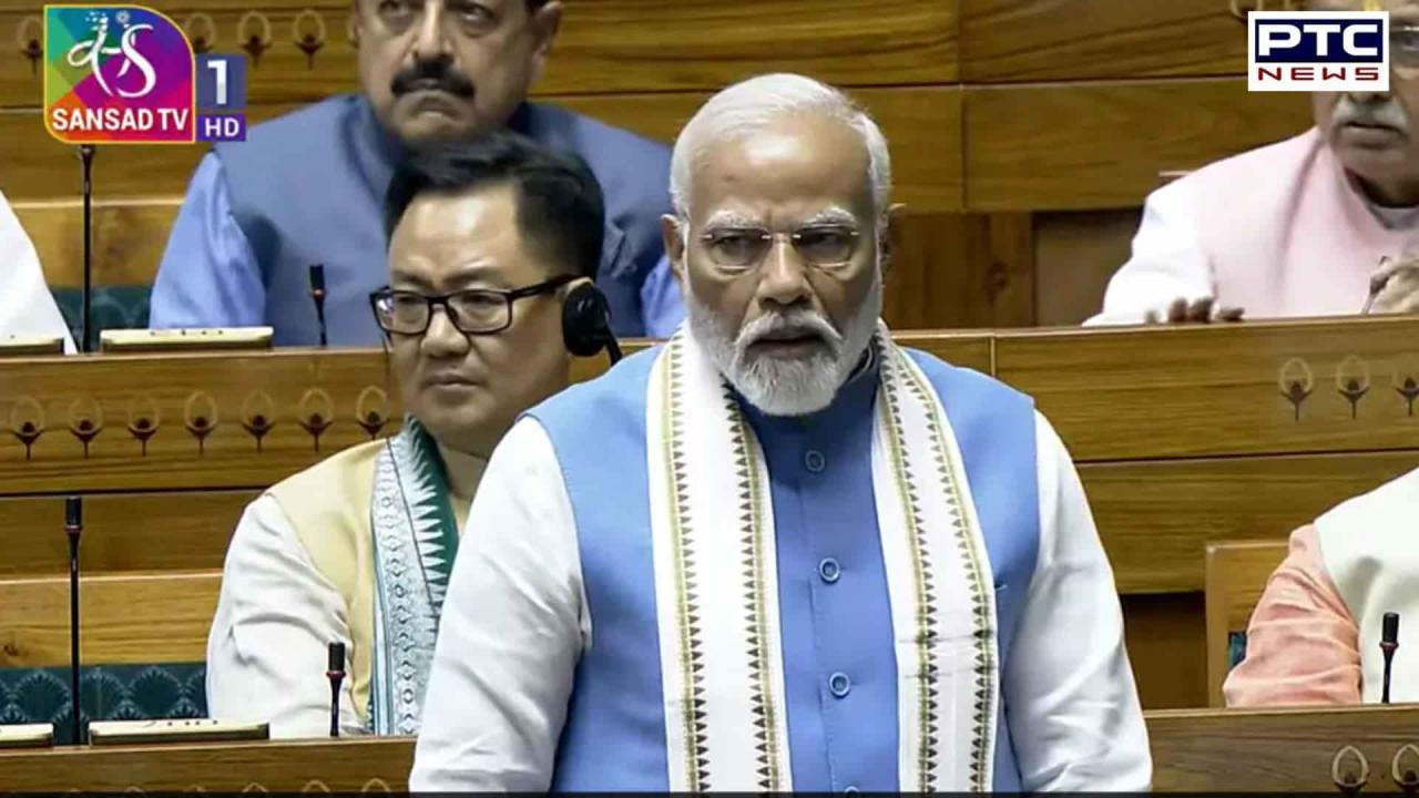 “Losses in third election: some are hurt,” PM in Lok Sabha