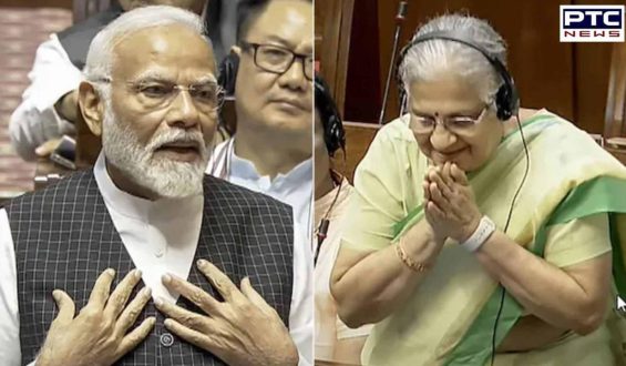 PM Modi commends Sudha Murty’s maiden Rajya Sabha speech on women’s health