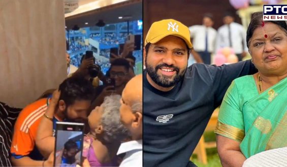 Emotional reunion: Rohit Sharma, his mother’s heartwarming moment | Watch