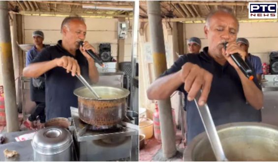 Surat’s ‘singing chaiwala’ becomes new social media sensation – Have you seen his video?