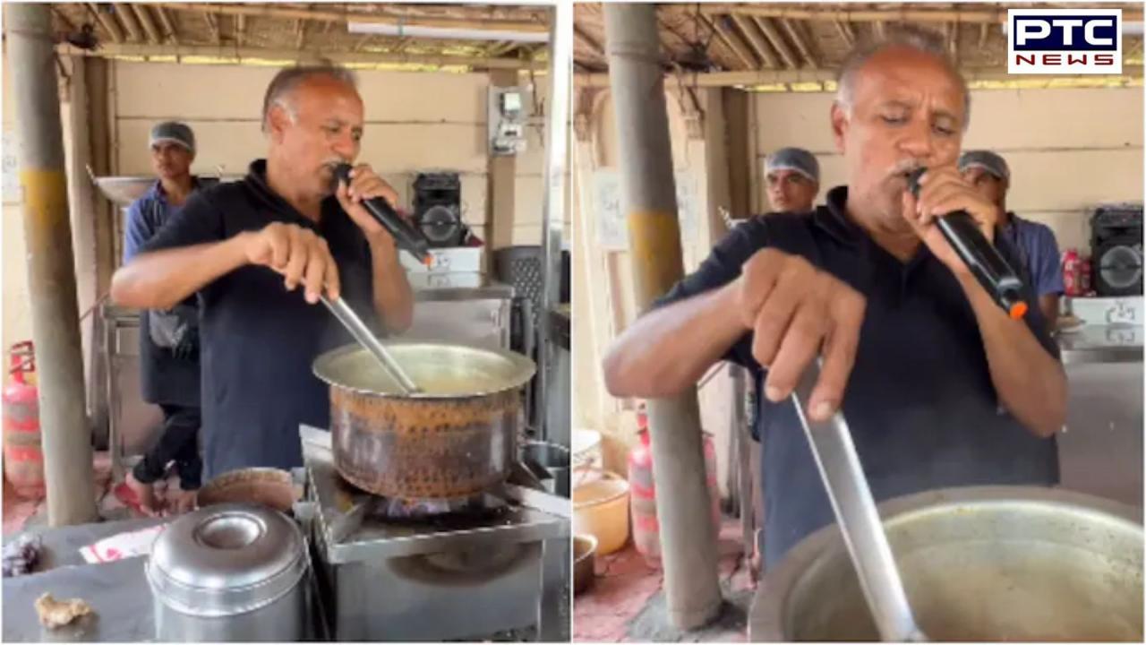 Surat’s ‘singing chaiwala’ becomes new social media sensation – Have you seen his video?