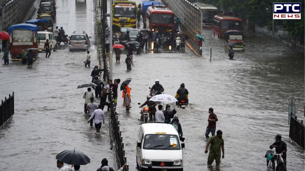 Mumbai rain update: Heavy rains bring Mumbai to a standstill; several trains and flights hit, schools shut for safety