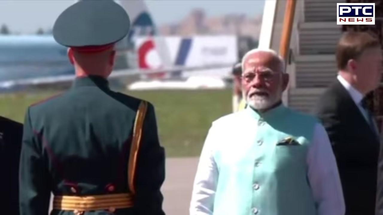 PM Modi arrives in Moscow for summit talks with Russia’s Vladimir Putin