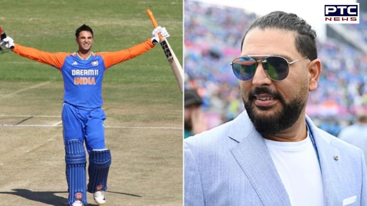 ‘He was very happy when I got out for 0’: Abhishek Sharma video calls Yuvraj Singh after scoring his first T20I century for India