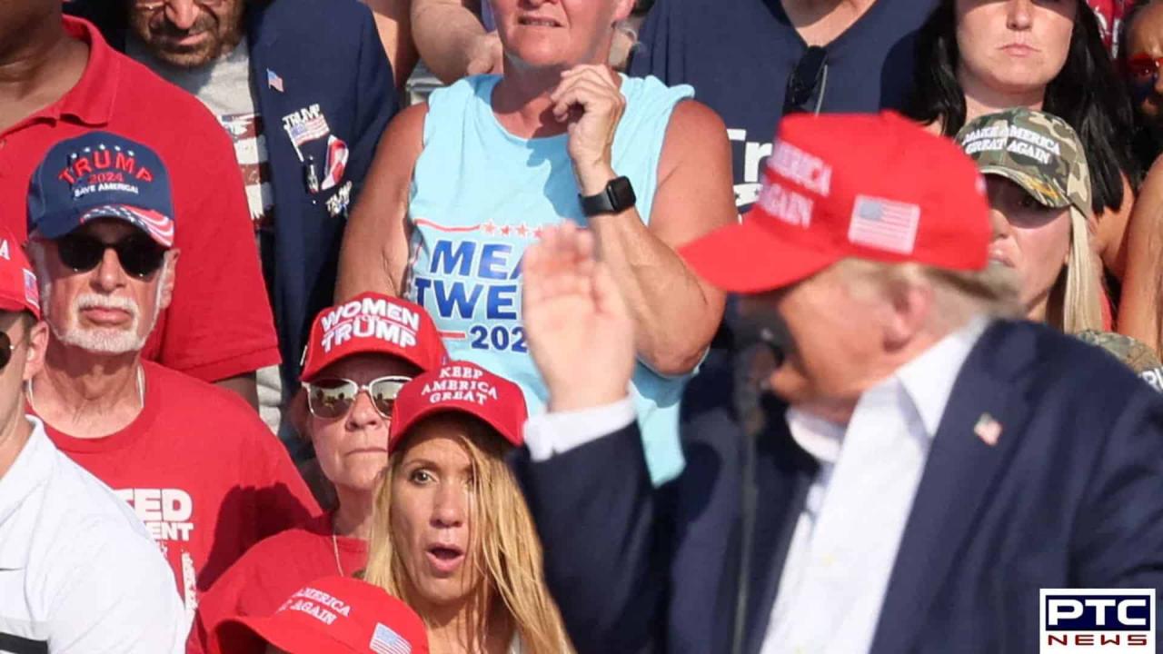 Trump rally shooting: Photo reveals bullet inches from Donald Trump’s face at US rally