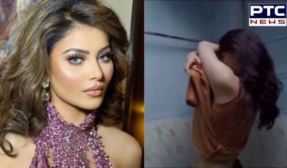 Urvashi Rautela Bathroom Video: ਉਰਵਸ਼ੀ ਰੌਤੇਲਾ ਦਾ ਬਾਥਰੂਮ ਤੋਂ ਨਿੱਜੀ ਵੀਡੀਓ ਲੀਕ, ਸੋਸ਼ਲ ਮੀਡੀਆ ‘ਤੇ ਮਚਿਆ ਹੰਗਾਮਾ, ਦੇਖੋ ਵੀਡੀਓ