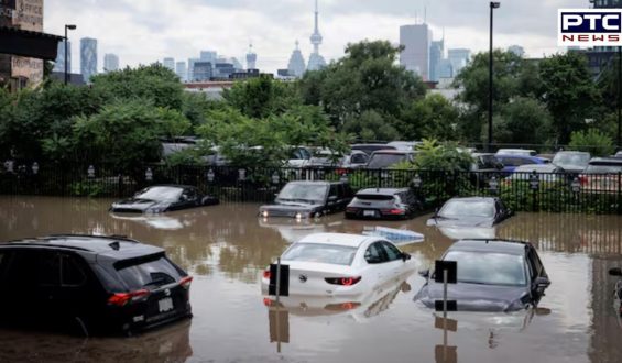 Toronto flood: Torrential rains flood Toronto, triggering power outages and traffic disruption