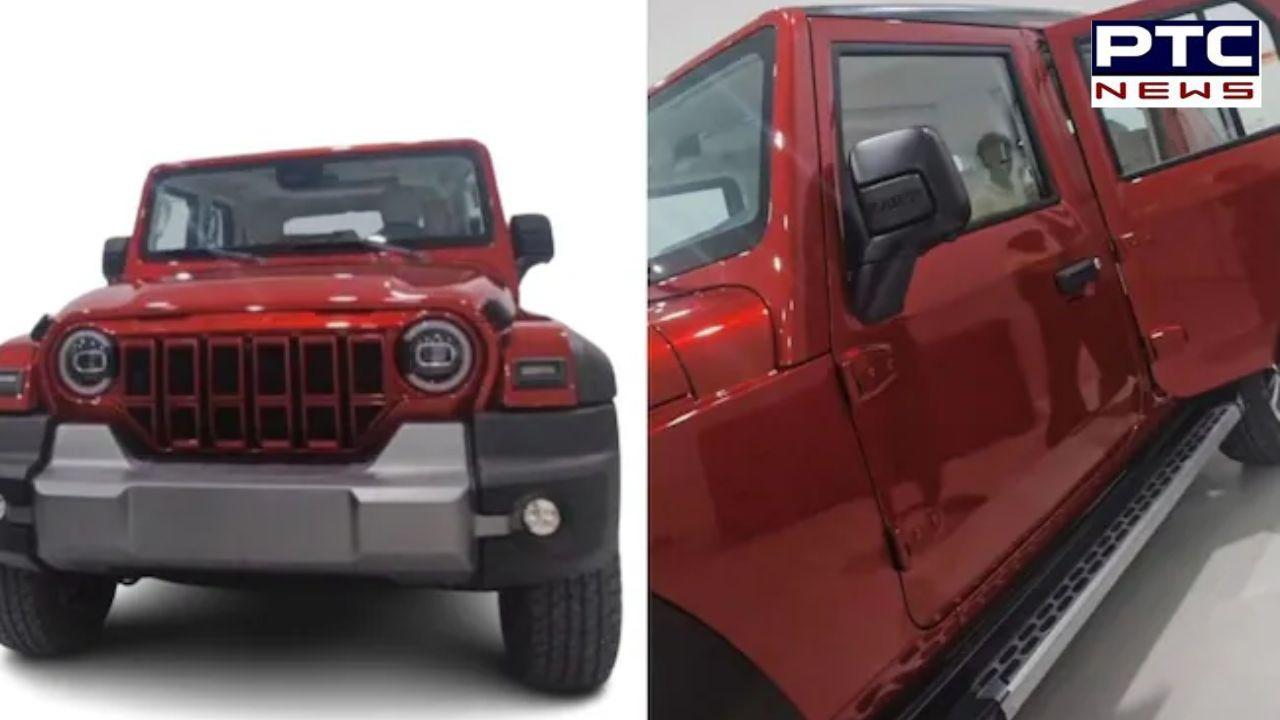 Mahindra Thar 5-Door: ਲਾਂਚ ਤੋਂ ਪਹਿਲਾਂ ਲੀਕ ਹੋਈ ਨਵੀਂ ਮਹਿੰਦਰਾ ਥਾਰ ਦੀ ਫੋਟੋ, ਜਾਣੋ ਇਸ ਬਾਰੇ ਸਭ ਕੁਝ