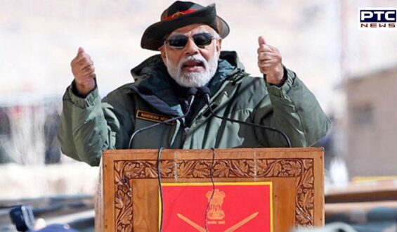 Kargil Vijay Diwas: Prime Minister Modi virtually initiates first blast for Shinkun La tunnel project