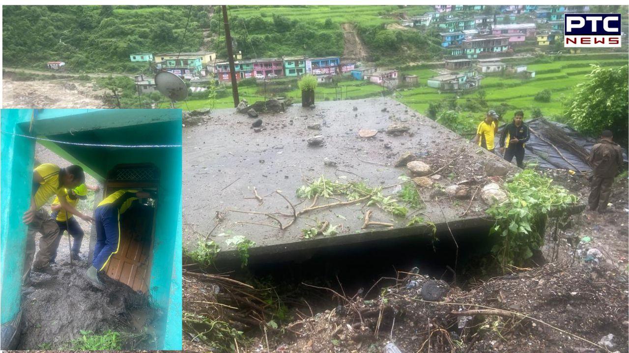 Uttarakhand landslide: Body of woman trapped under building debris pulled out, search on for daughter