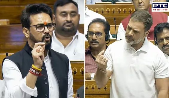 Anurag Thakur’s ‘caste’ comment sparks controversy, Rahul Gandhi accuses him of verbal abuse