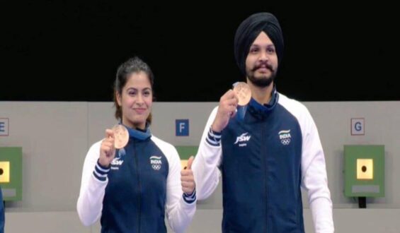 Paris Olympics 2024 : ਮਨੂ ਭਾਕਰ-ਸਰਬਜੋਤ ਸਿੰਘ ਨੇ ਜਿੱਤਿਆ ਕਾਂਸੀ ਦਾ ਤਗਮਾ