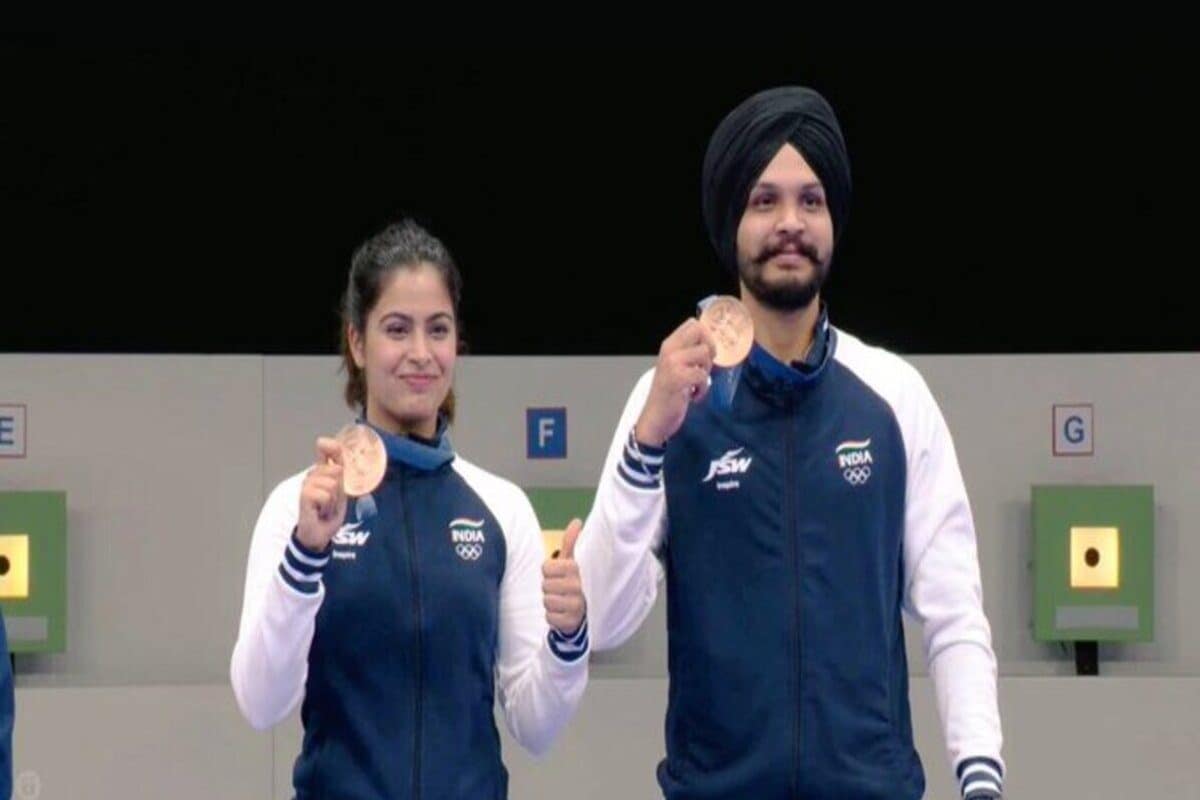 Paris Olympics 2024 : ਮਨੂ ਭਾਕਰ-ਸਰਬਜੋਤ ਸਿੰਘ ਨੇ ਜਿੱਤਿਆ ਕਾਂਸੀ ਦਾ ਤਗਮਾ