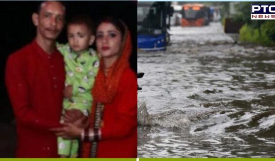 Delhi rains: Woman, three-year-old son fall into open drain in Delhi; mother found holding son’s hand