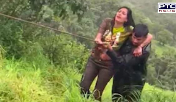 Pune woman rescued after falling into 100-foot gorge while taking selfie