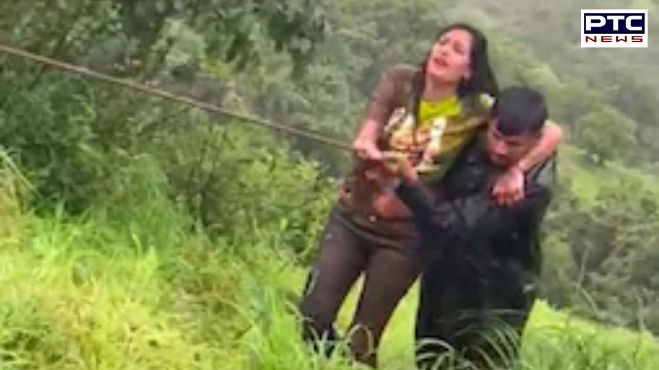 Pune woman rescued after falling into 100-foot gorge while taking selfie