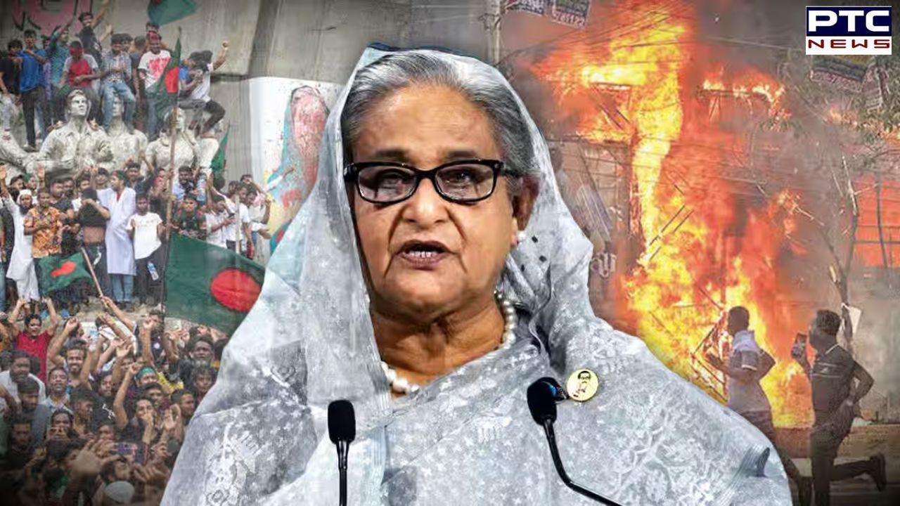 In Graphics | Bangladesh leader Sheikh Hasina’s political journey tumbles like pack of cards